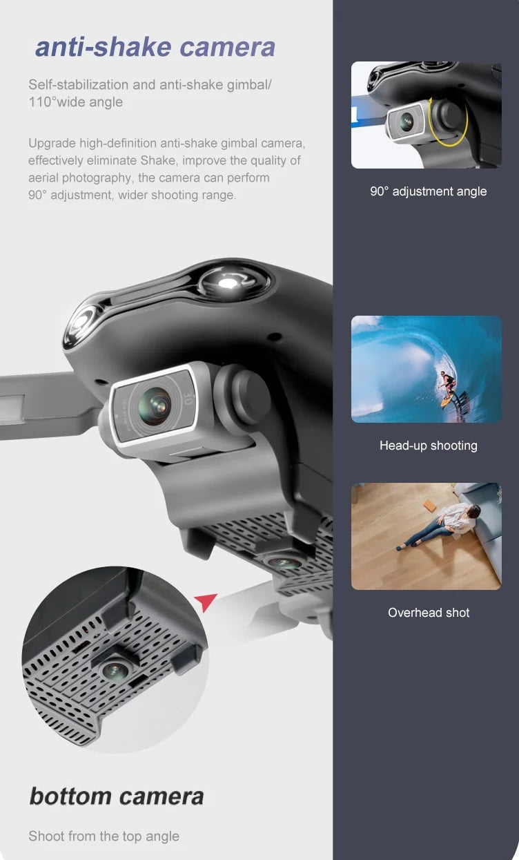 Smart Dual Camera Phantom Ninja Drone with GPS AF9