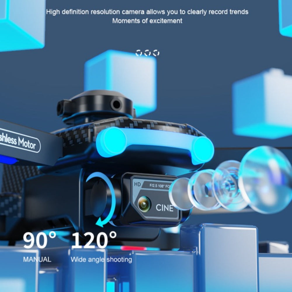 Smart Phantom Arrow Anti-Collision Drone Equipped with Optical Flow Technology and Ninja Dragon Characteristics