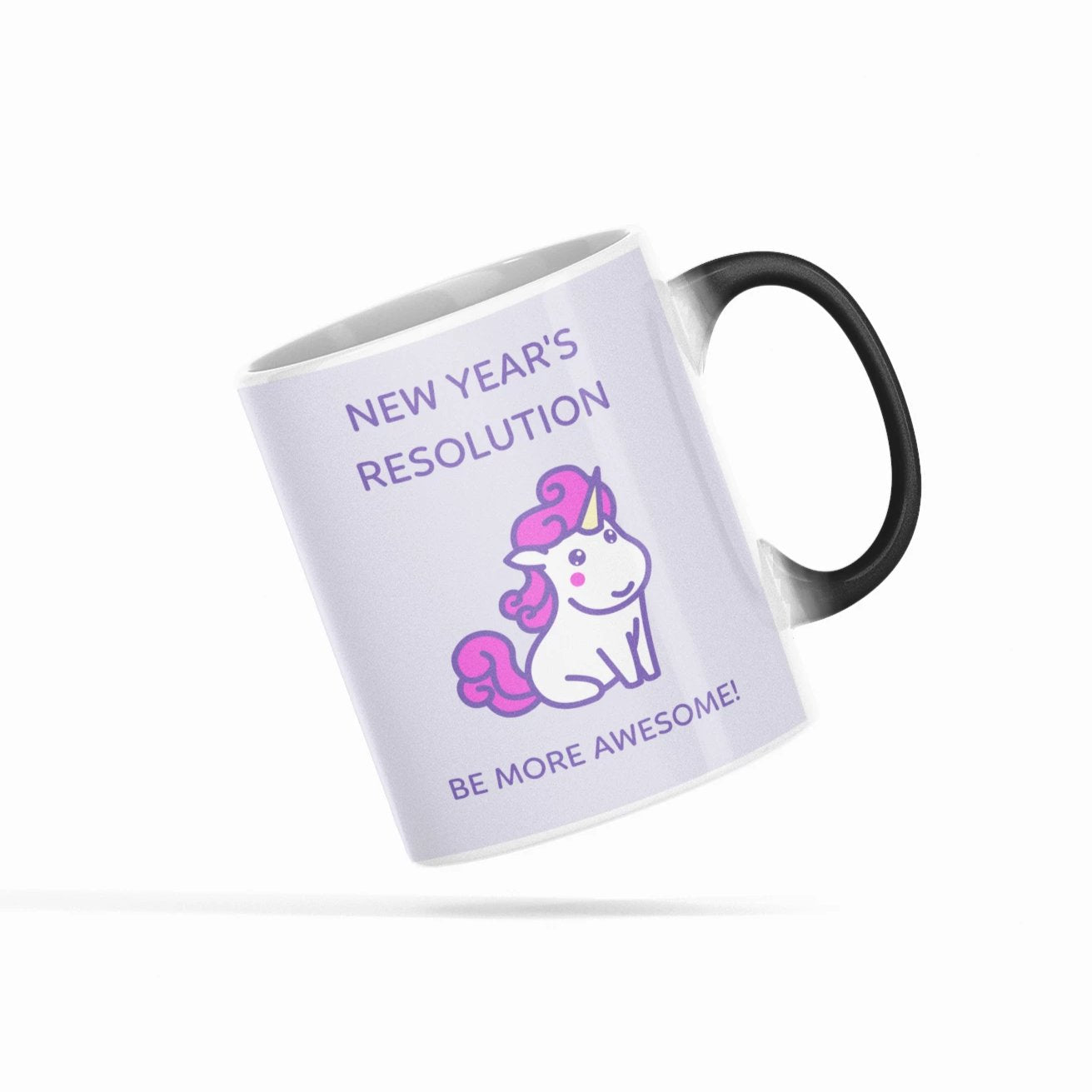 Be More Magnificent Unicorn Heat Responsive Color Changing Cup