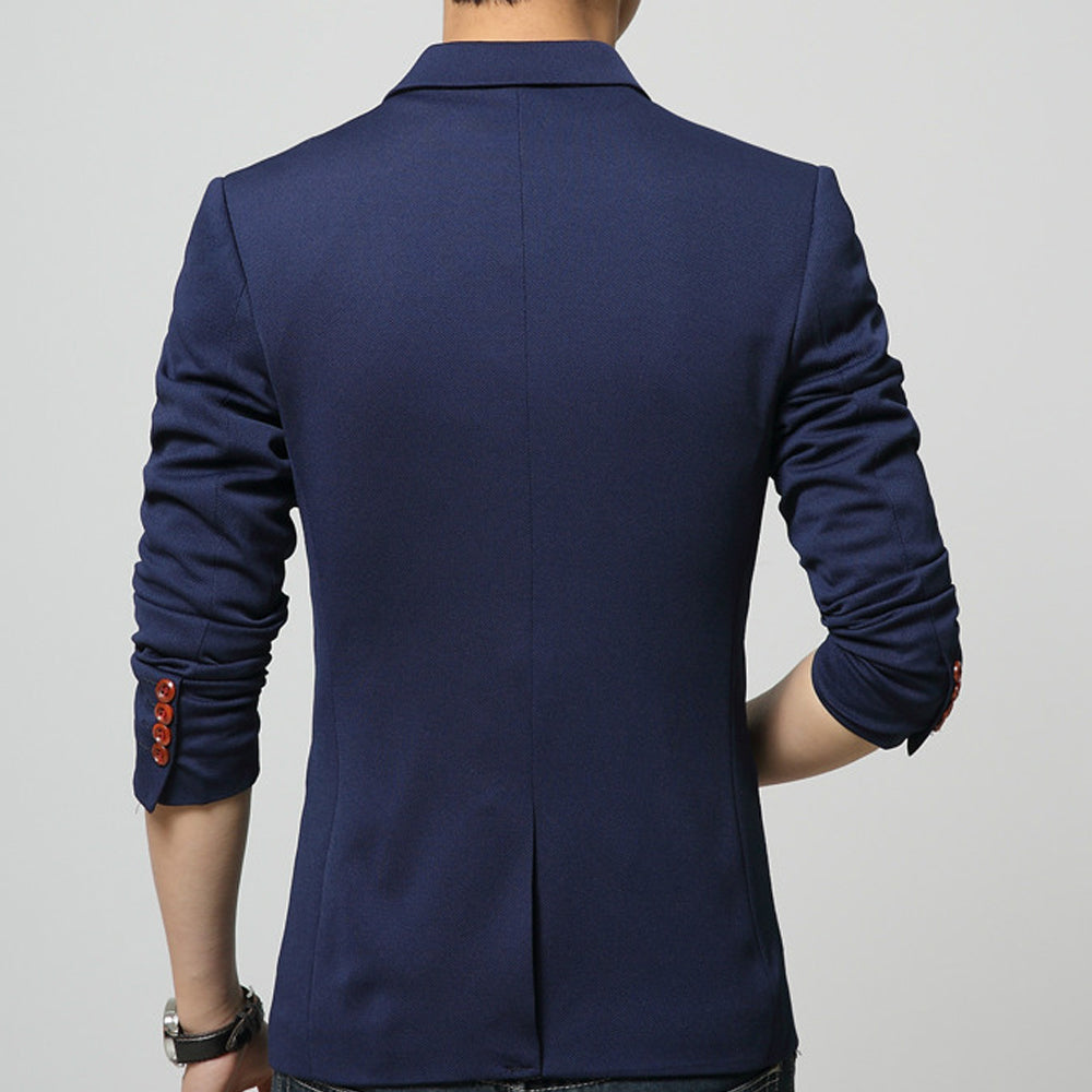 One-Button Men's Sport Coat