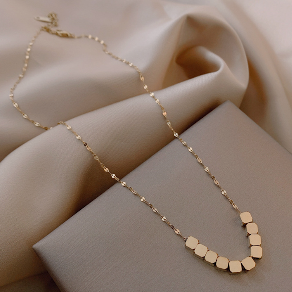 Cubed Necklace for Women