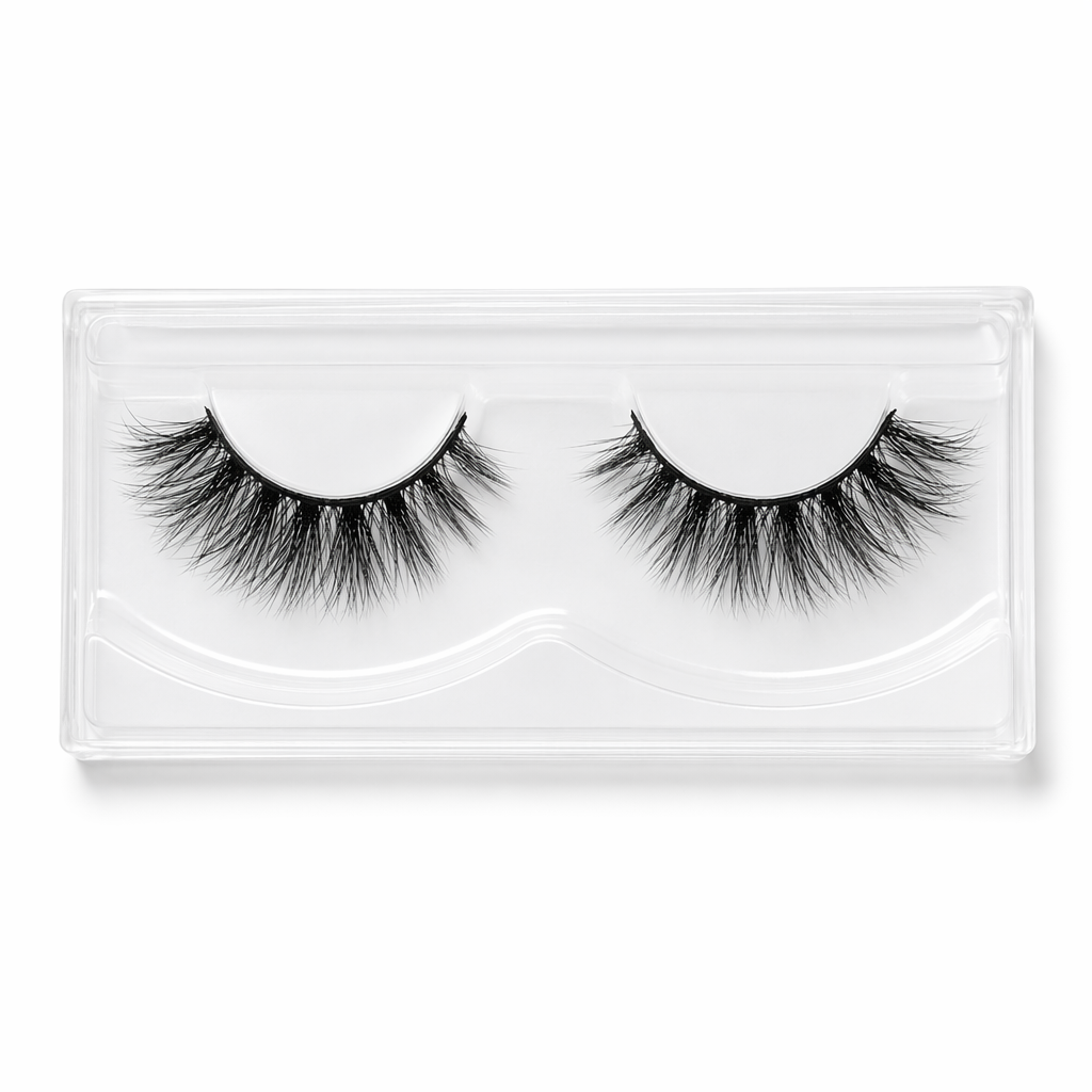 Mink False Eyelashes in 3D Style Default