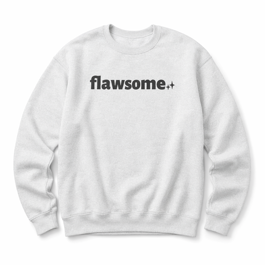 Flawless Women's Logo Crewneck Sweatshirt White