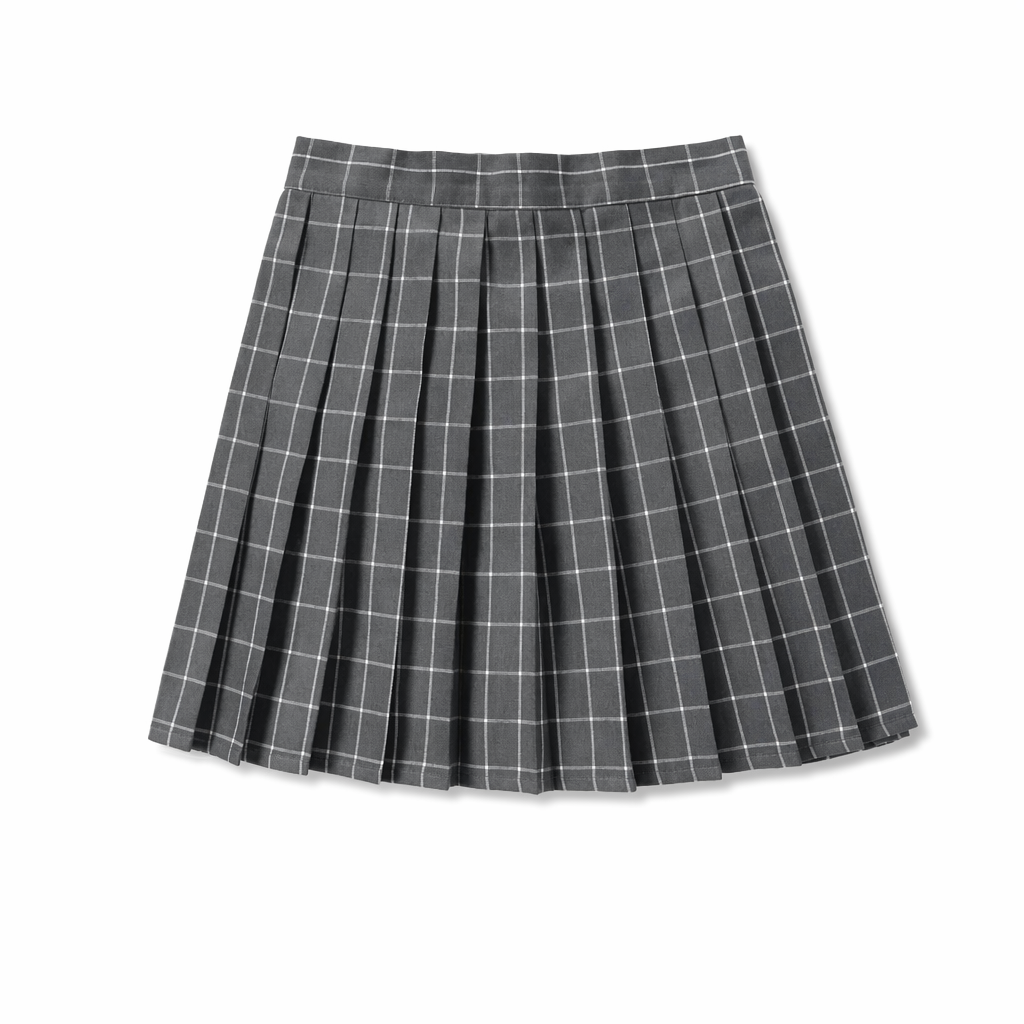 Japanese Inspired Checkered Mini Skirt 10