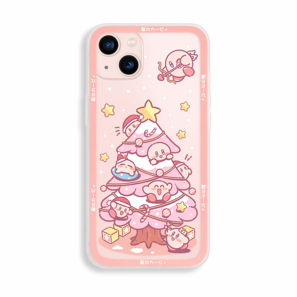 Kirby iPhone Case with Frosted Surface Pink