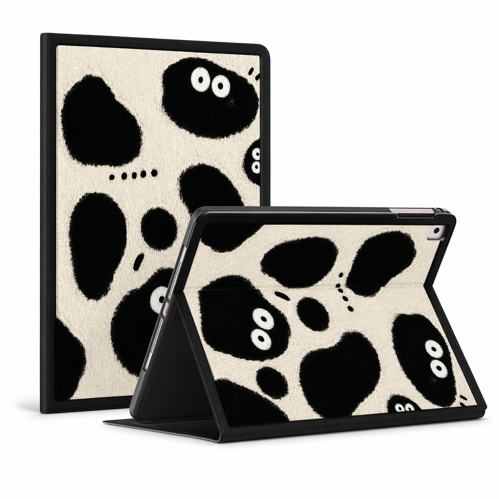 Cartoon iPad Cases with Smart Features B