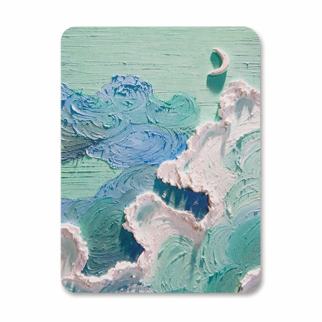 Sky Mouse Pad with 3D Design Mint