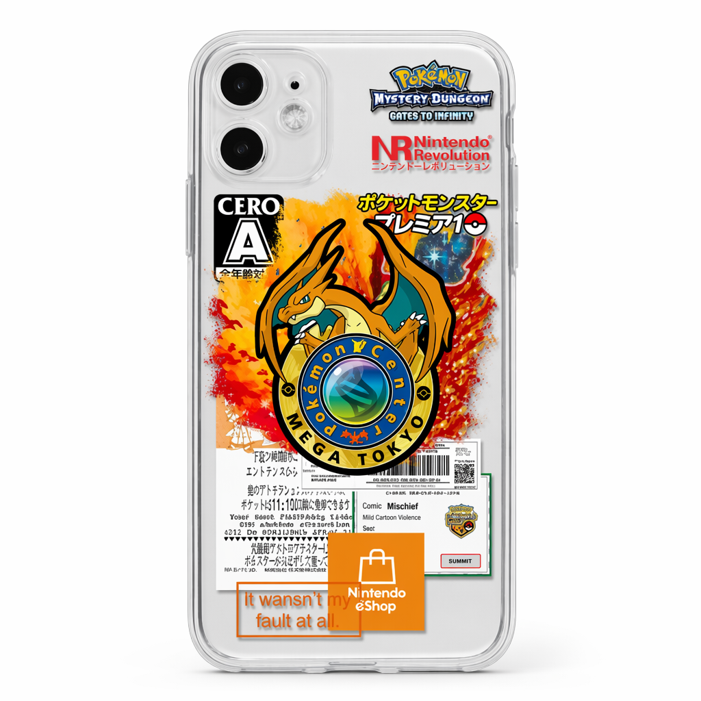 Pokemon Phone Case with TPU Protection Charizard