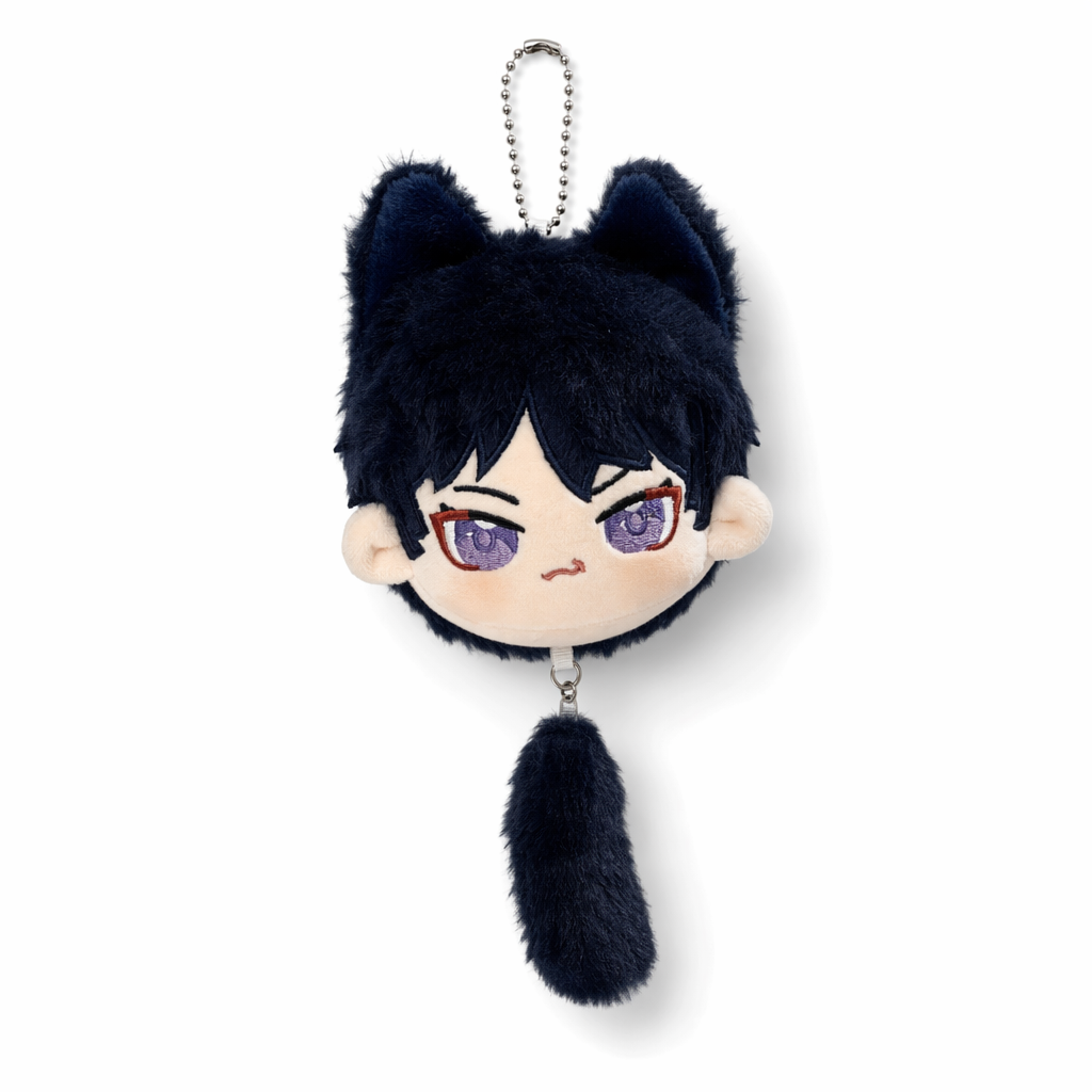 Cat Genshin Impact Plush Keychain Collection Scaramouche