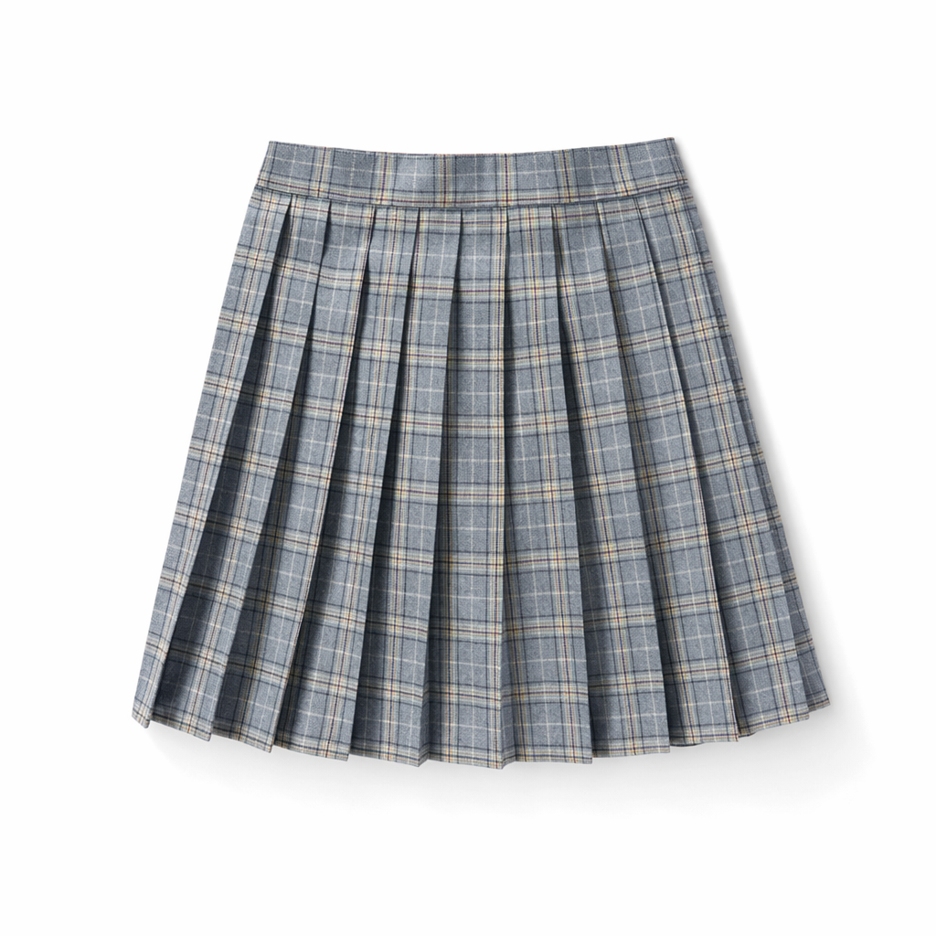 Japanese Inspired Checkered Mini Skirt 4