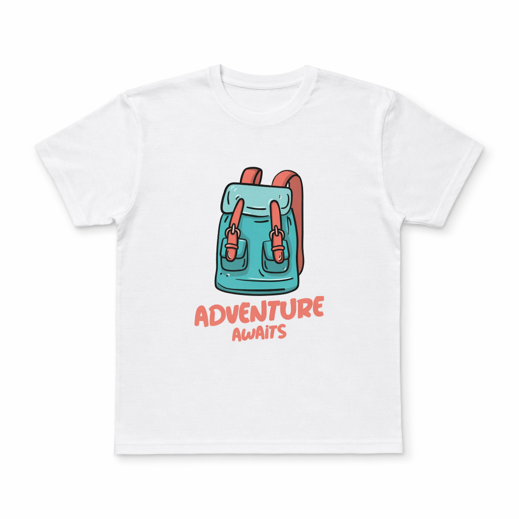 Girls' T-Shirt Embarking on an Exciting Journey Default