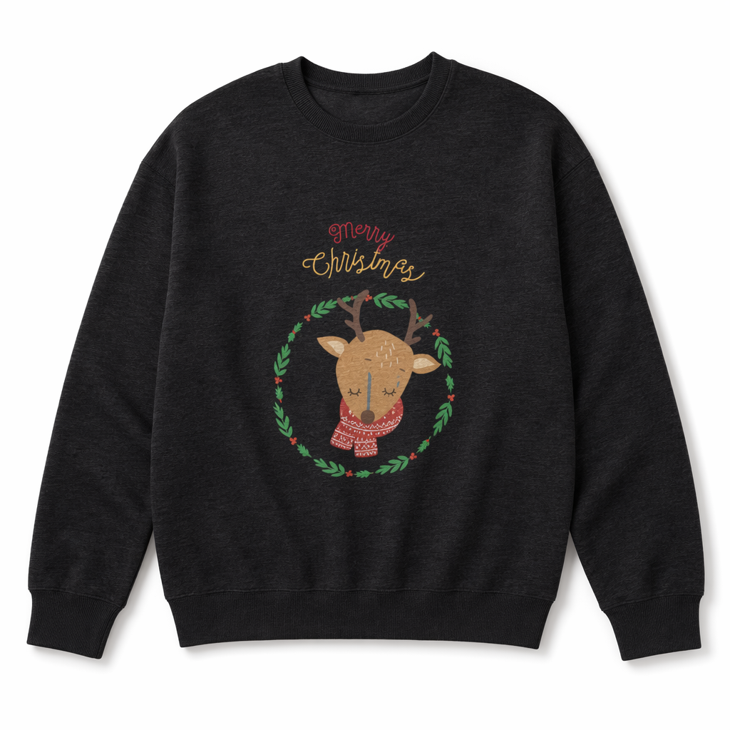 Women's Festive Sweater Black