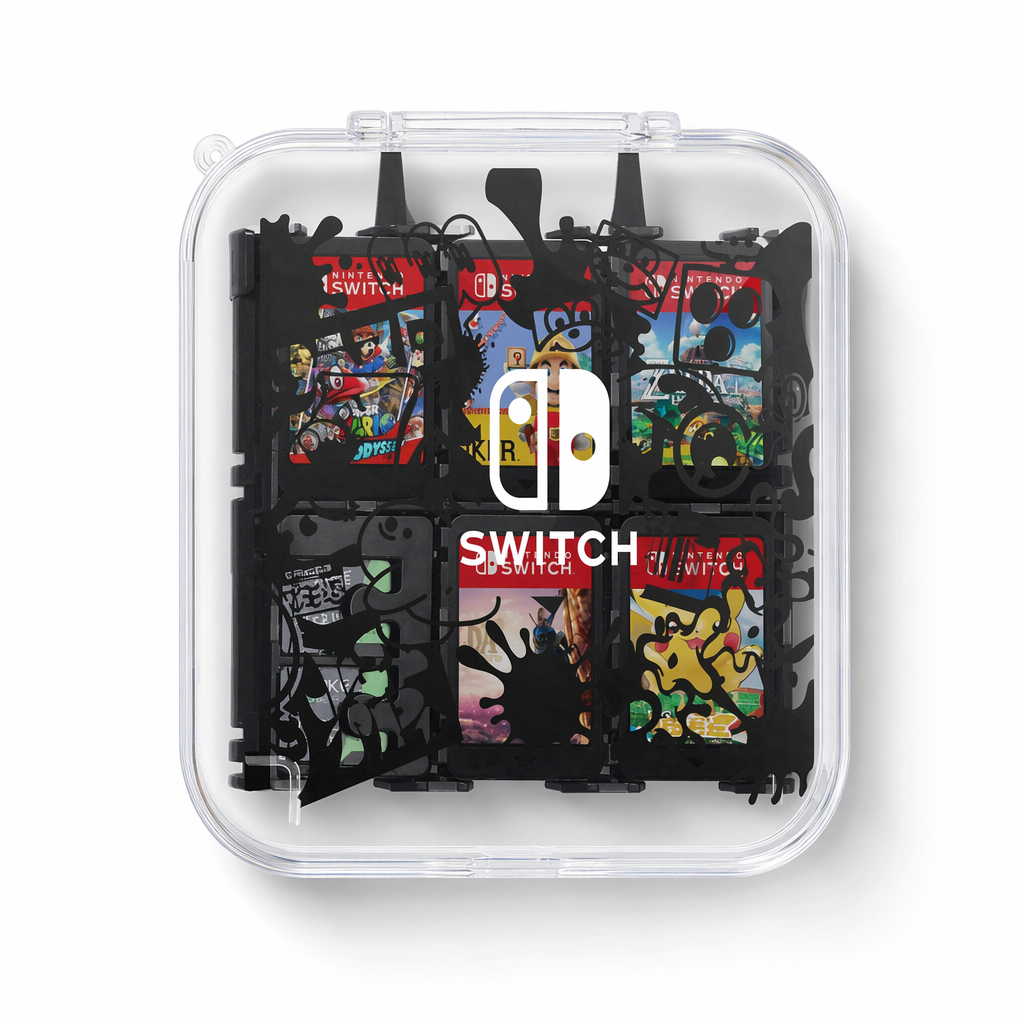Transparent Switch Game Card Holder N
