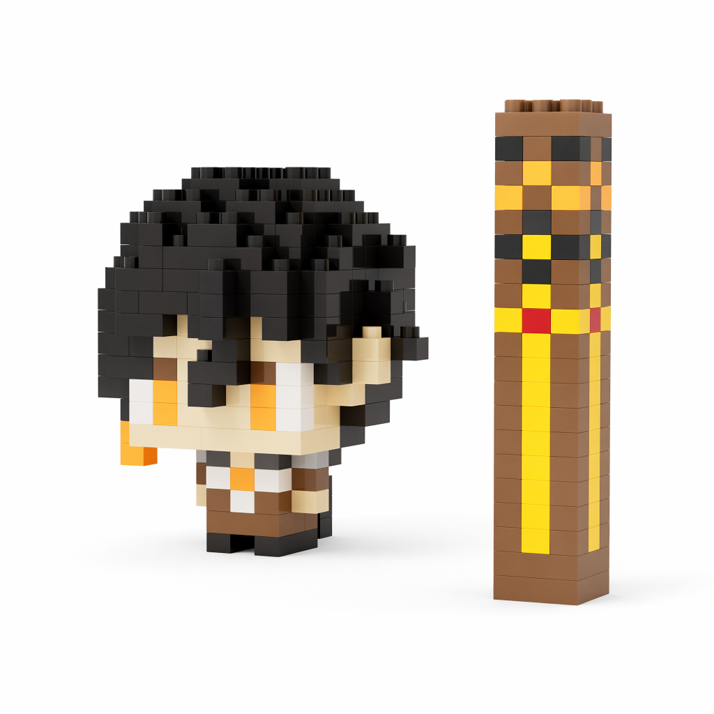 Genshin Impact Character Building Set Zhongli