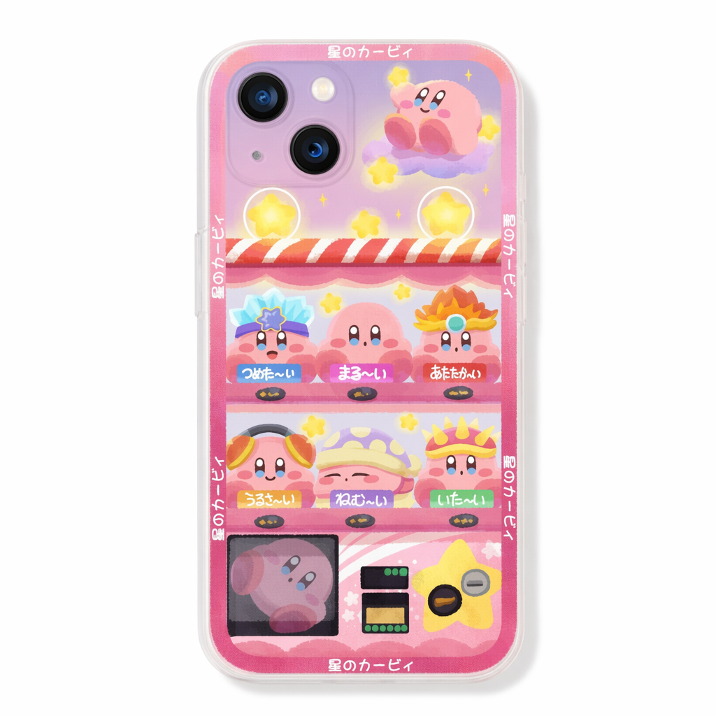 Kawaii Kirby iPhone Case M