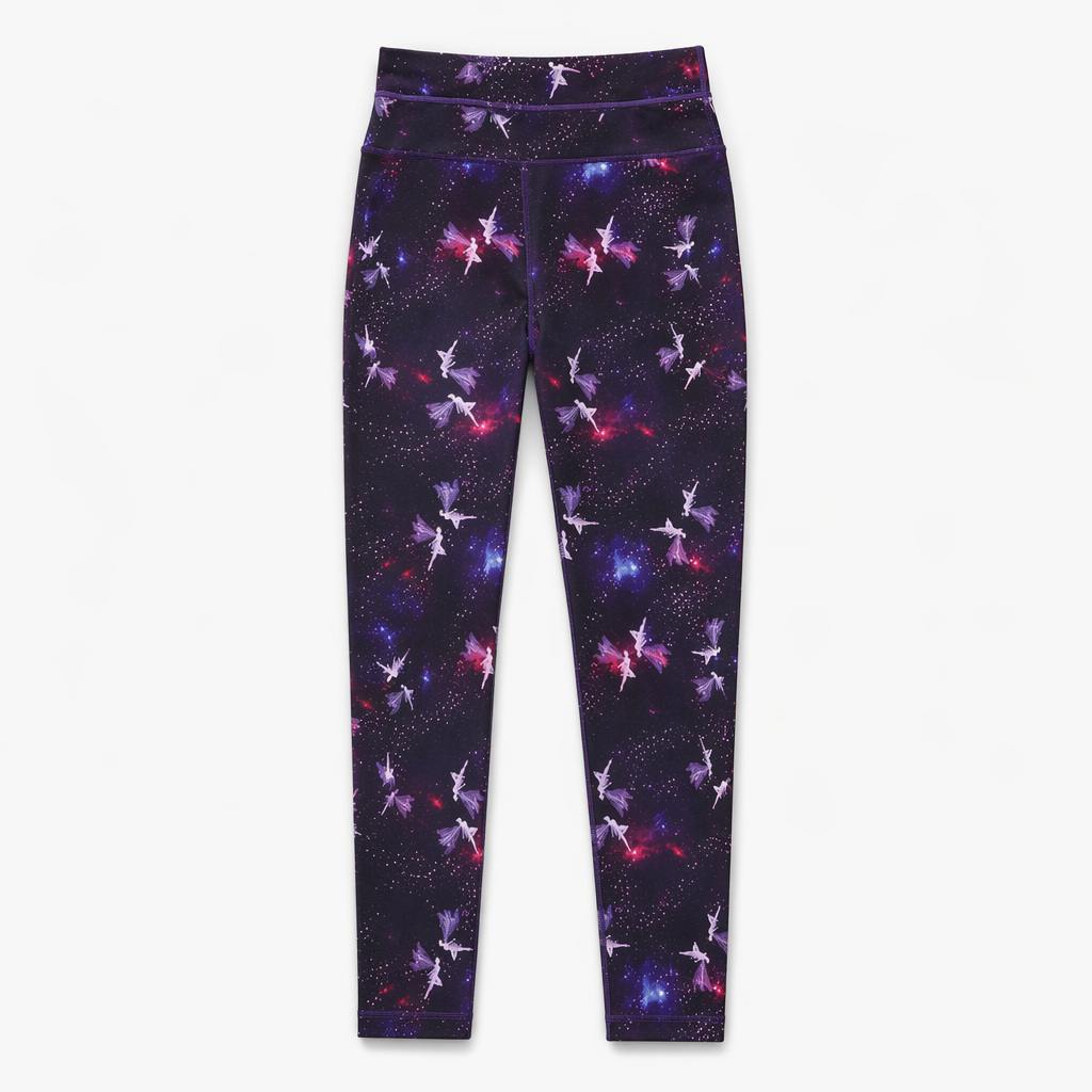 Yoga Leggings with Cosmic Design Default
