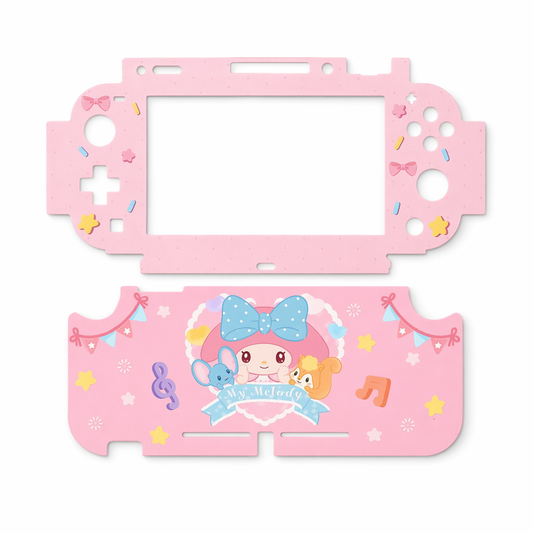 Cute Nintendo Switch Lite Vinyl Skin Pink