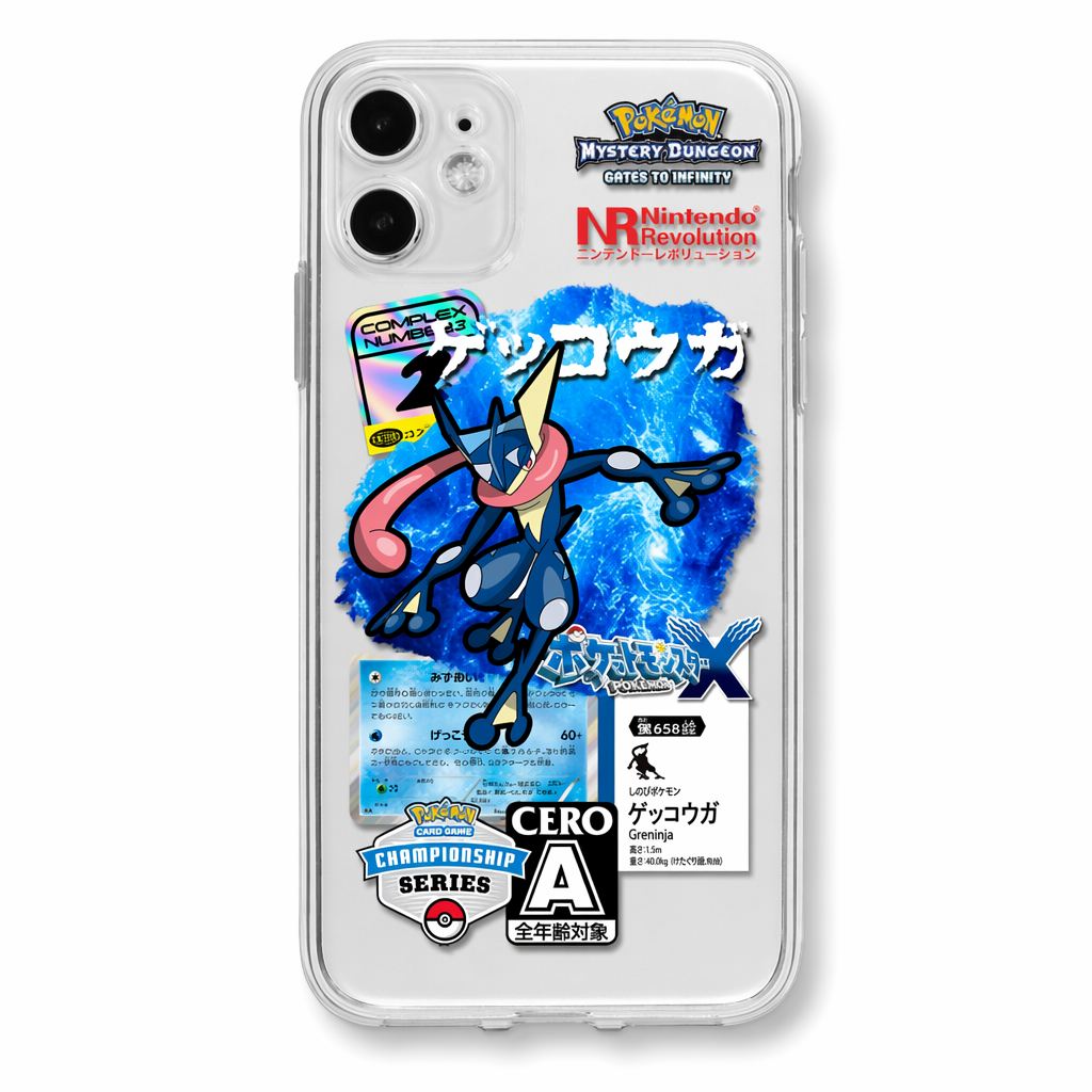 Pokemon Phone Case with TPU Protection Greninja