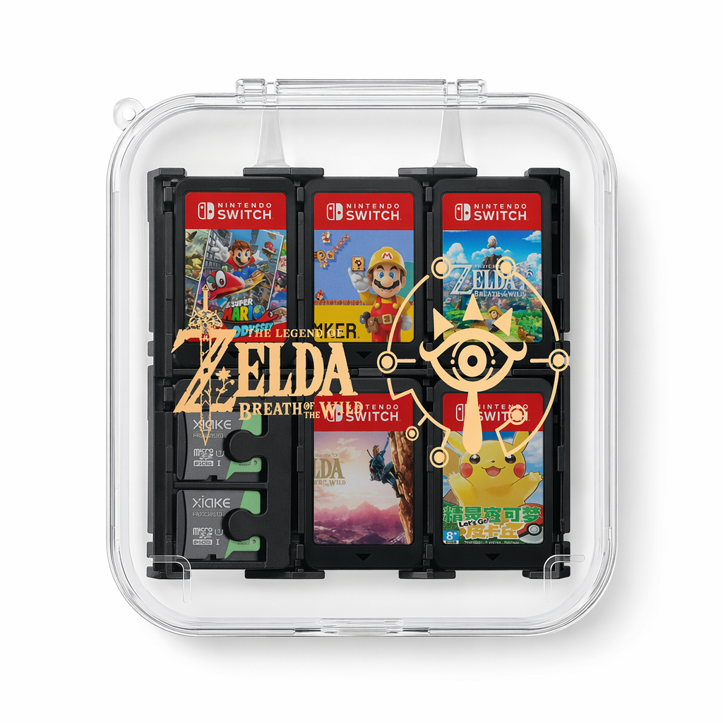 Transparent Switch Game Card Holder A