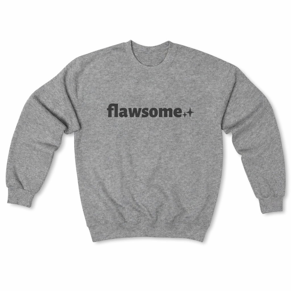Flawless Women's Logo Crewneck Sweatshirt Sport Grey