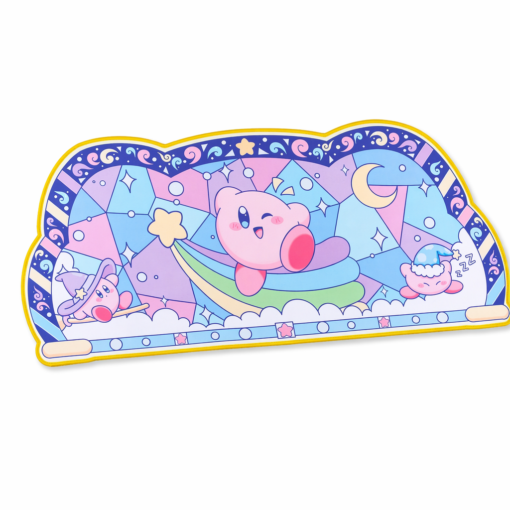 Kawaii Kirby Gaming Desk Mat Default