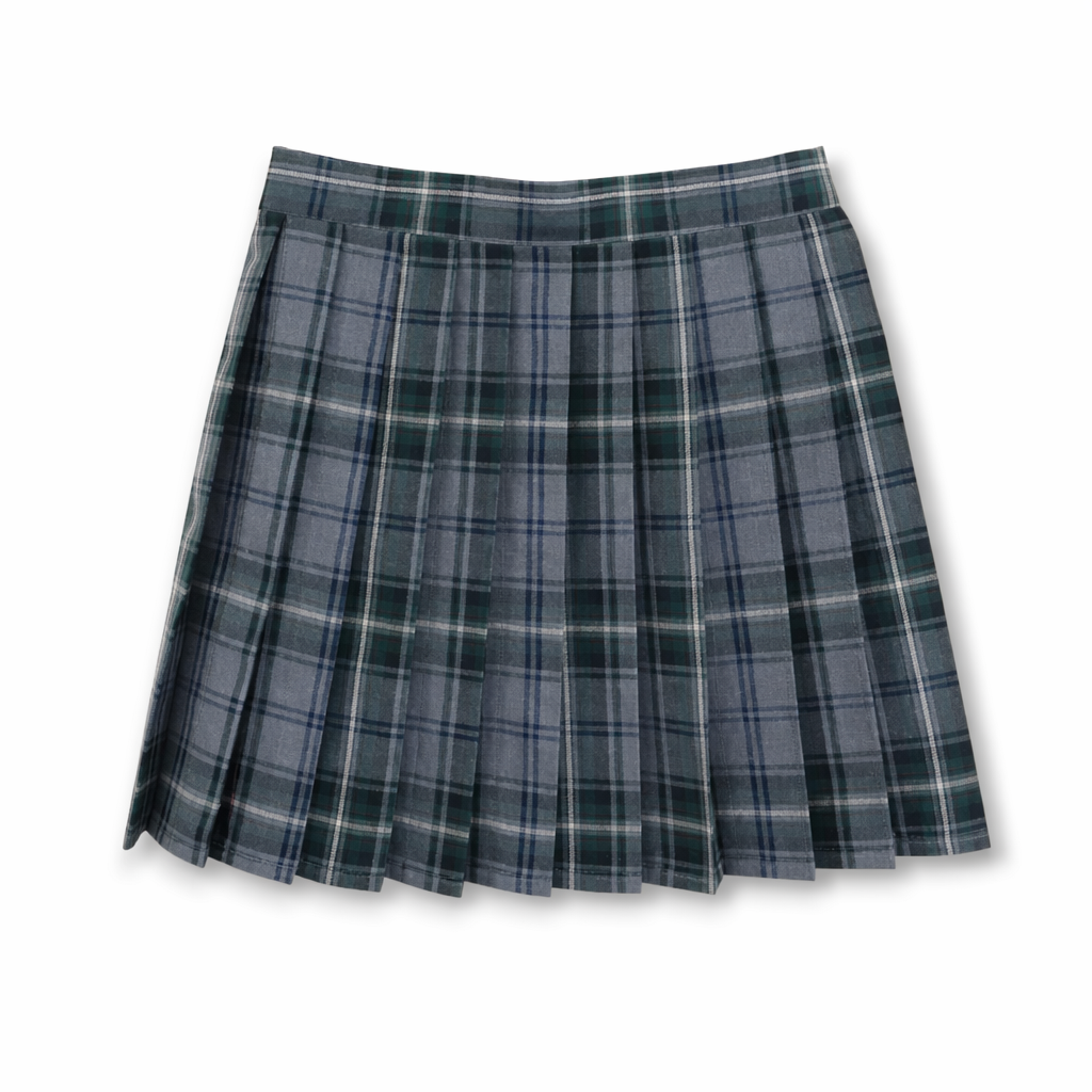Japanese Inspired Checkered Mini Skirt 2
