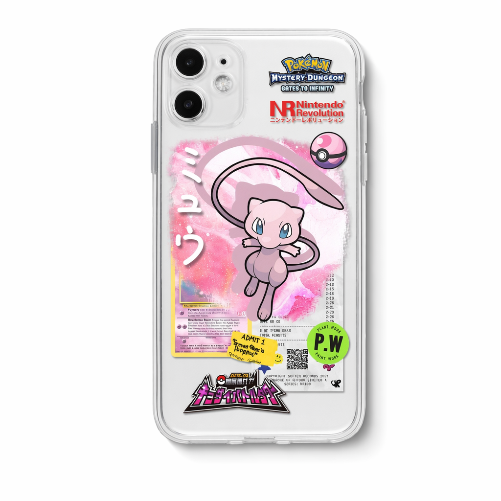 Pokemon Phone Case with TPU Protection Mew