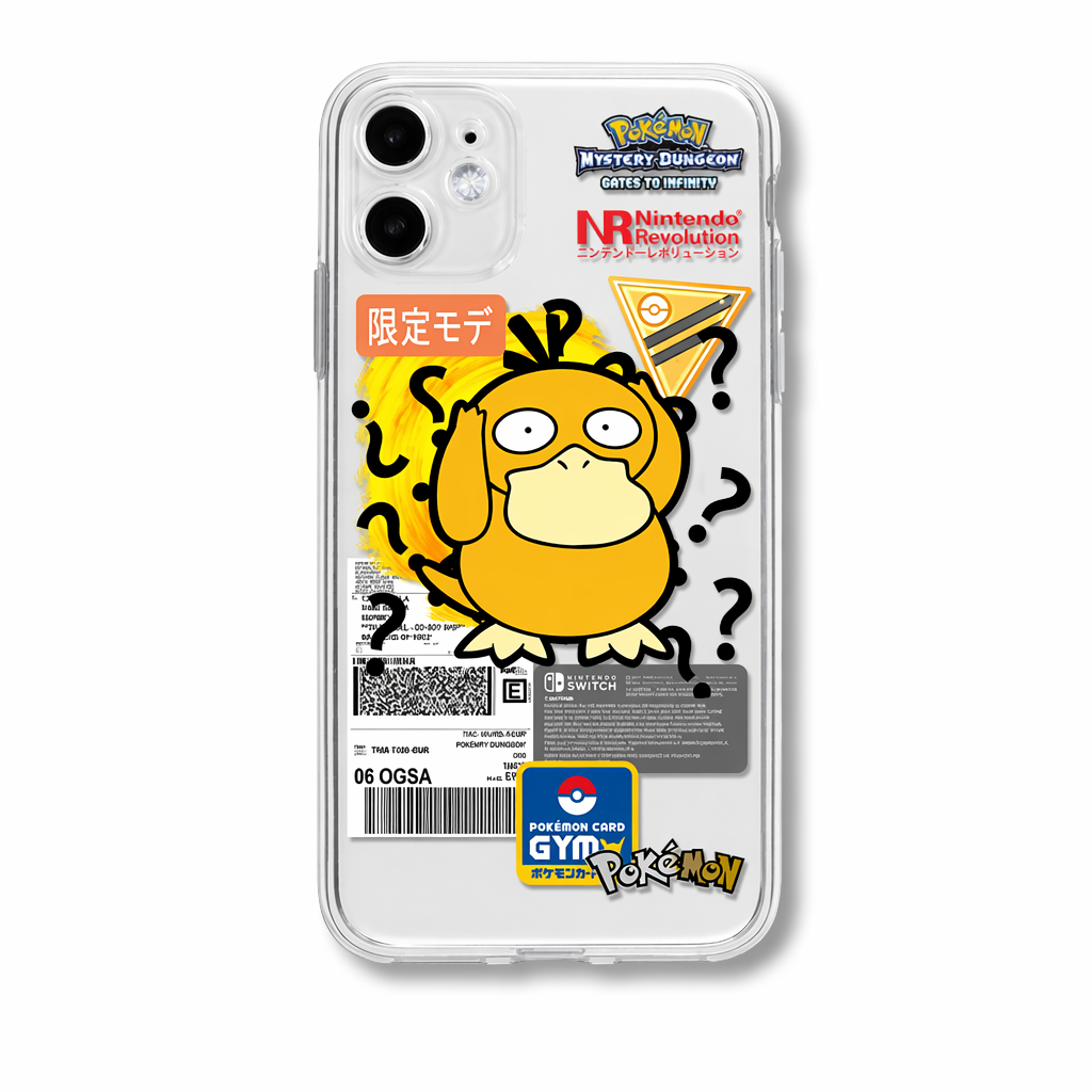 Pokemon Phone Case with TPU Protection Psyduck