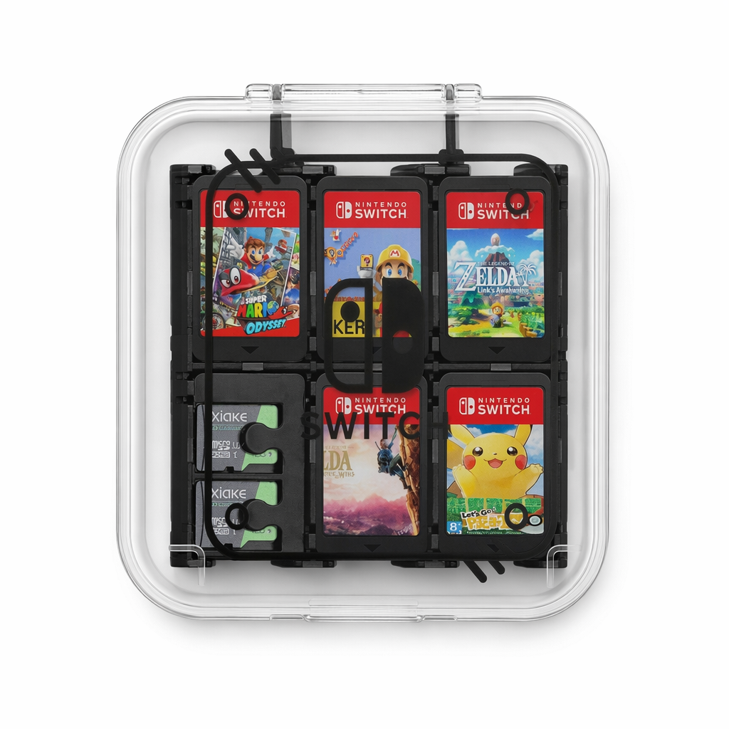 Transparent Switch Game Card Holder K