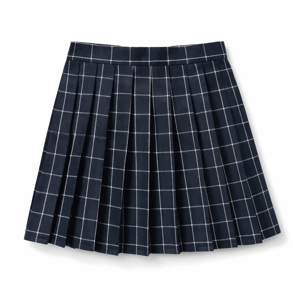 Plaid Mini Skirt with a Japanese Twist 26