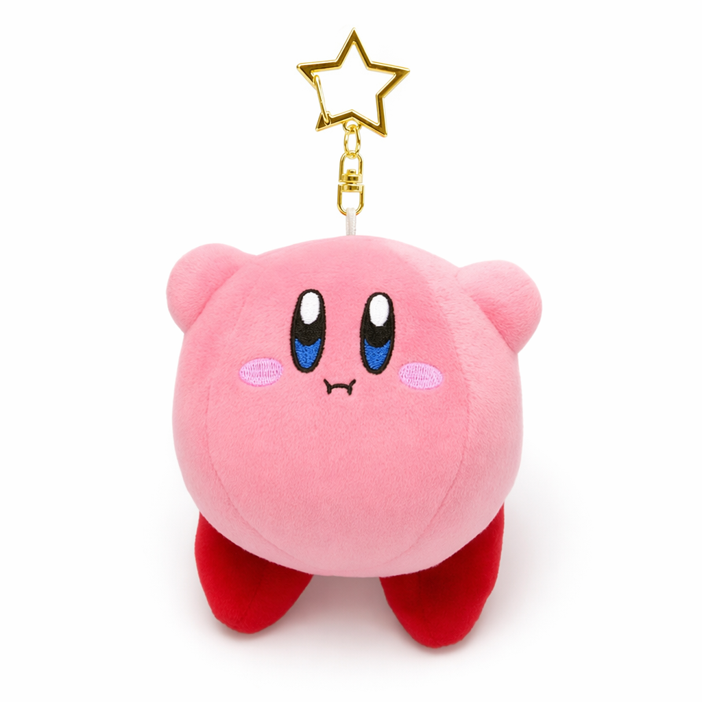 Waddle Dee & Kirby Plush Keychain B