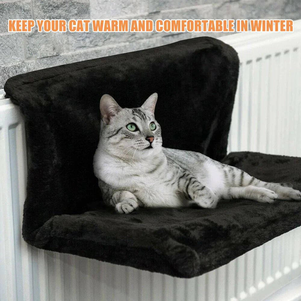 Portable Cat Hammock Bed - The Perfect Cozy Spot for Your Feline Companion on the Go
