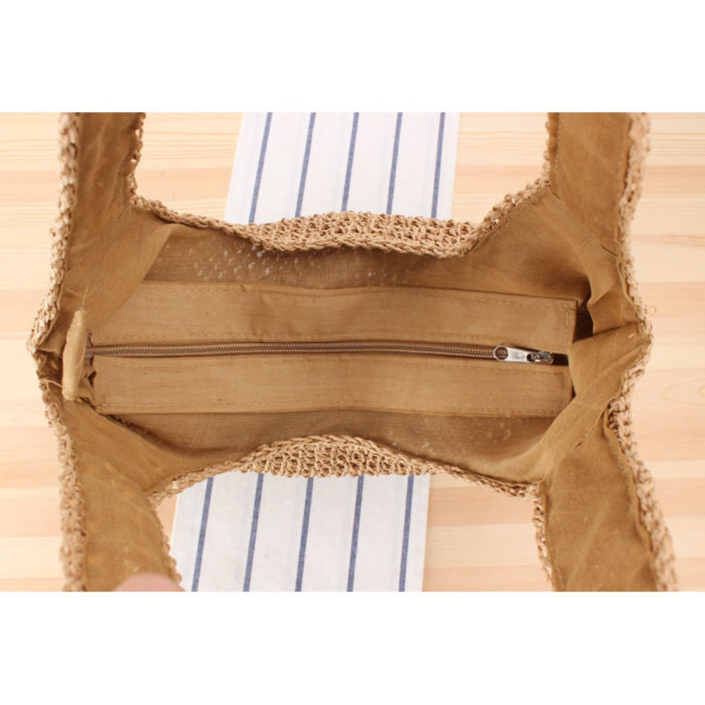 Boho Beach Shoulder Tote - Embrace the Carefree Vibes of Summer