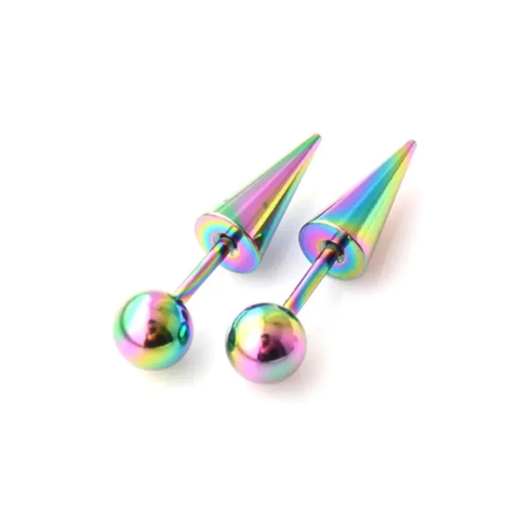 Spike Screw Earrings for All Genders