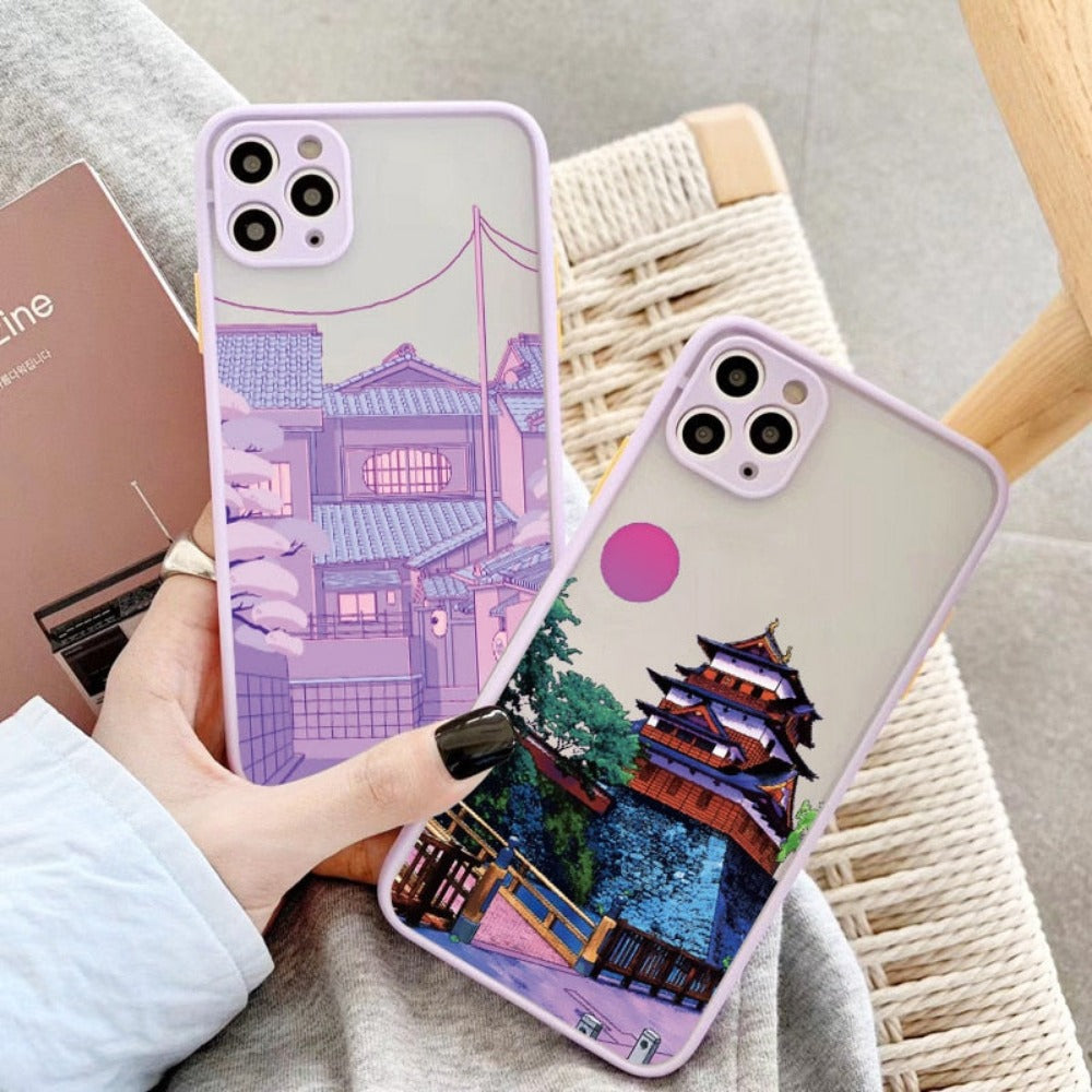 Protective Case for iPhone - Anime Cartoon Design