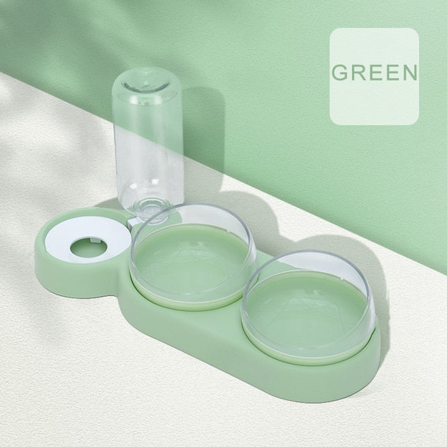Automatic Tilted Pet Bowl Collection