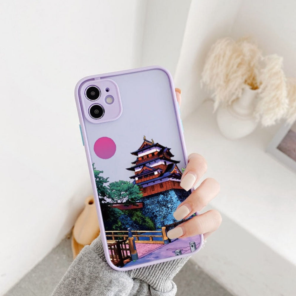 Protective Case for iPhone - Anime Cartoon Design