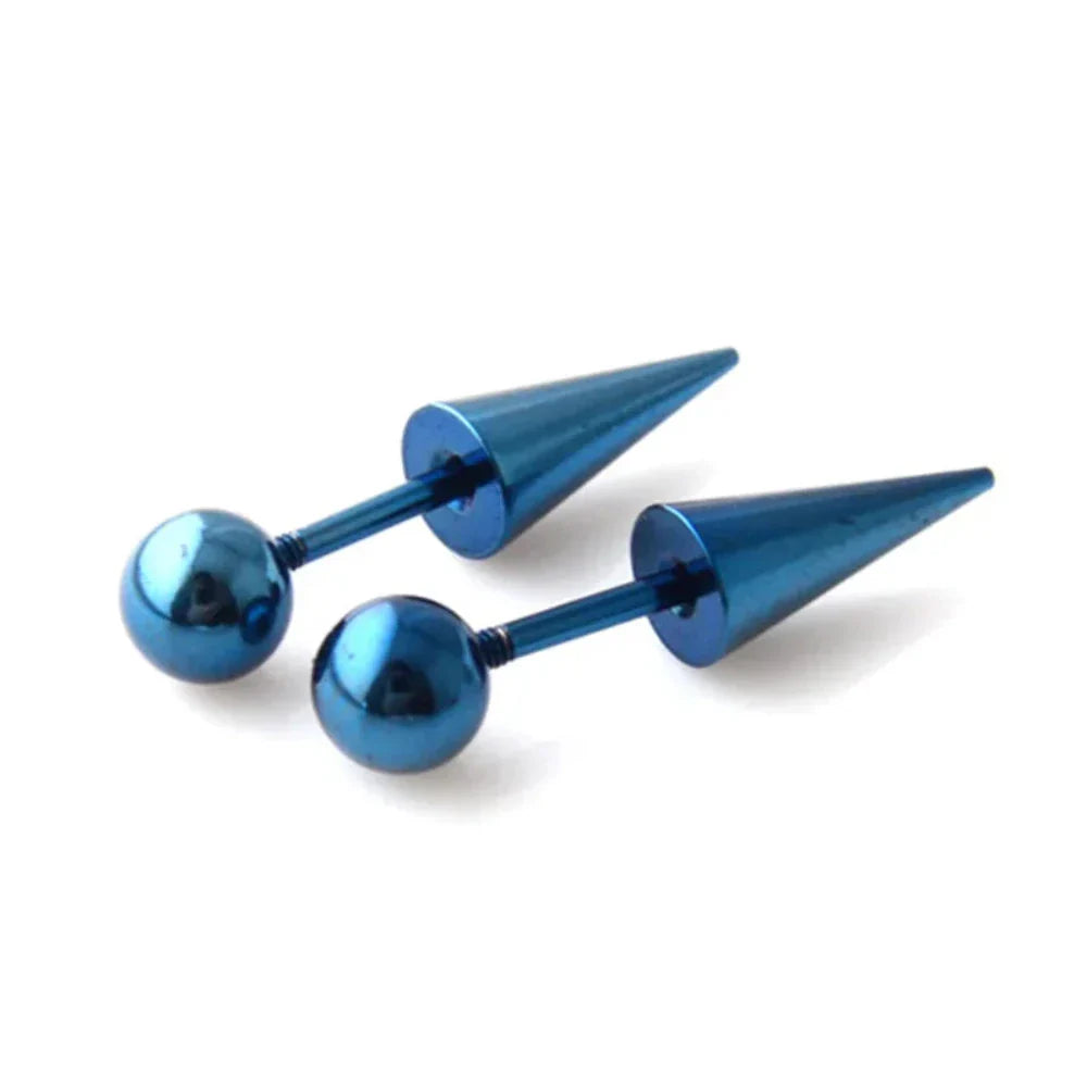 Spike Screw Earrings for All Genders