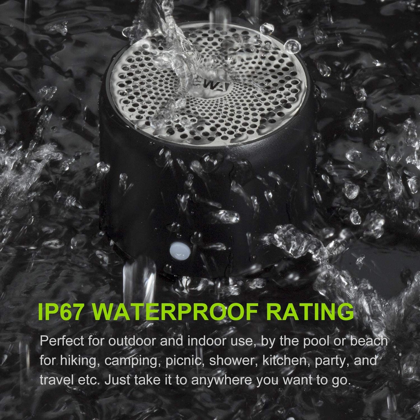Dragon ZS1 Portable Bluetooth Speaker - Waterproof and Compact