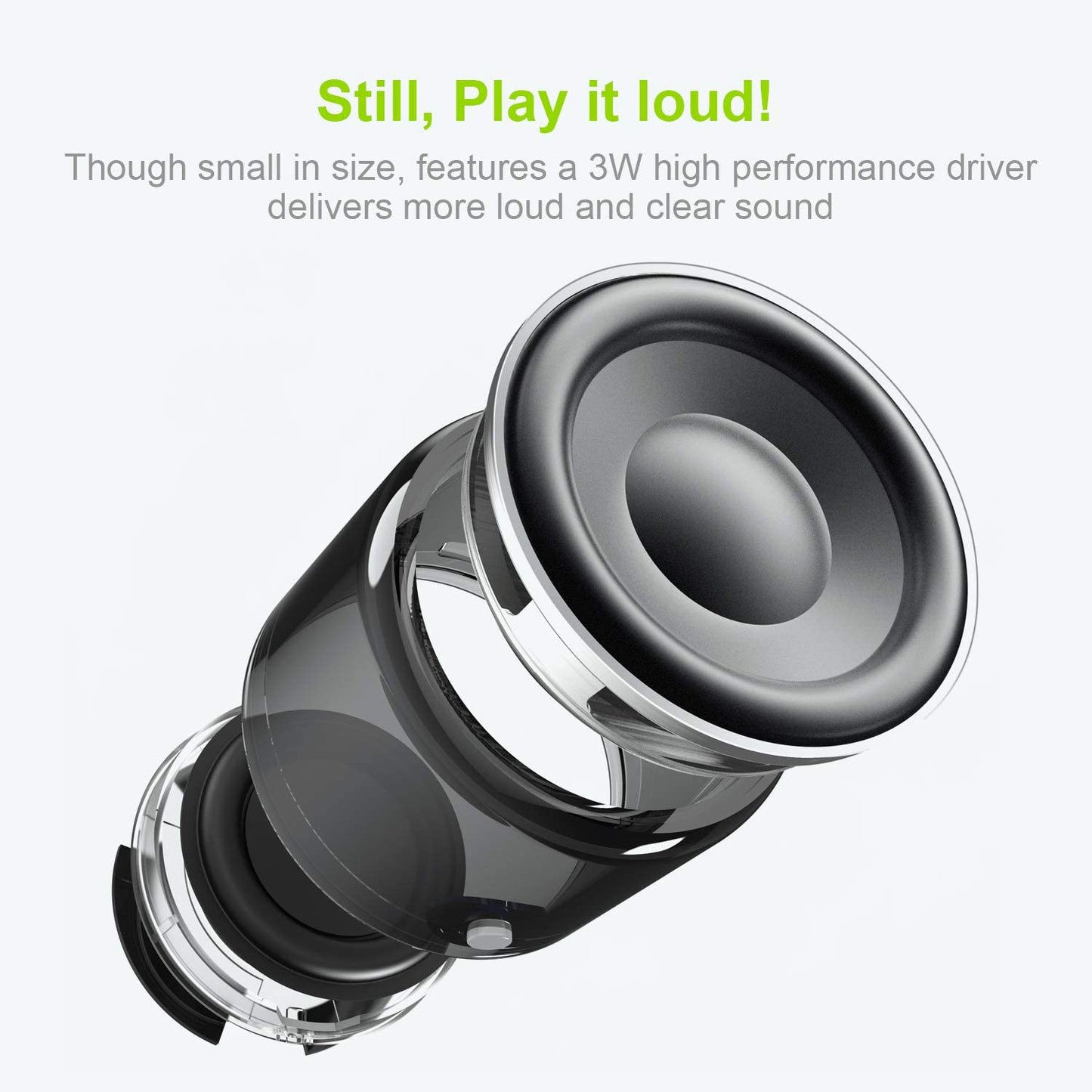 Dragon ZS1 Portable Bluetooth Speaker - Waterproof and Compact