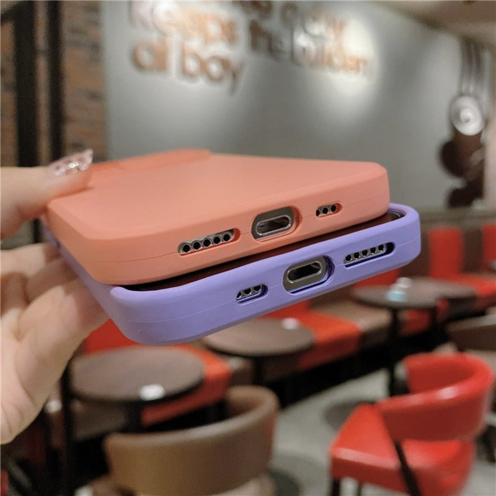 IPhone Protective Case with Built-In Camera Lens Cover