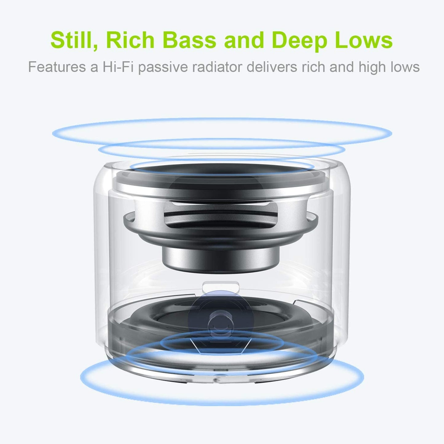 Dragon ZS1 Portable Bluetooth Speaker - Waterproof and Compact