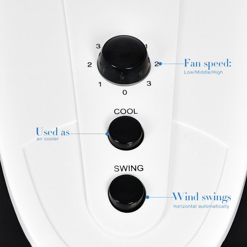 CoolBreeze Portable Air Conditioning Unit with Adjustable Fan Speed and Built-in Humidifier