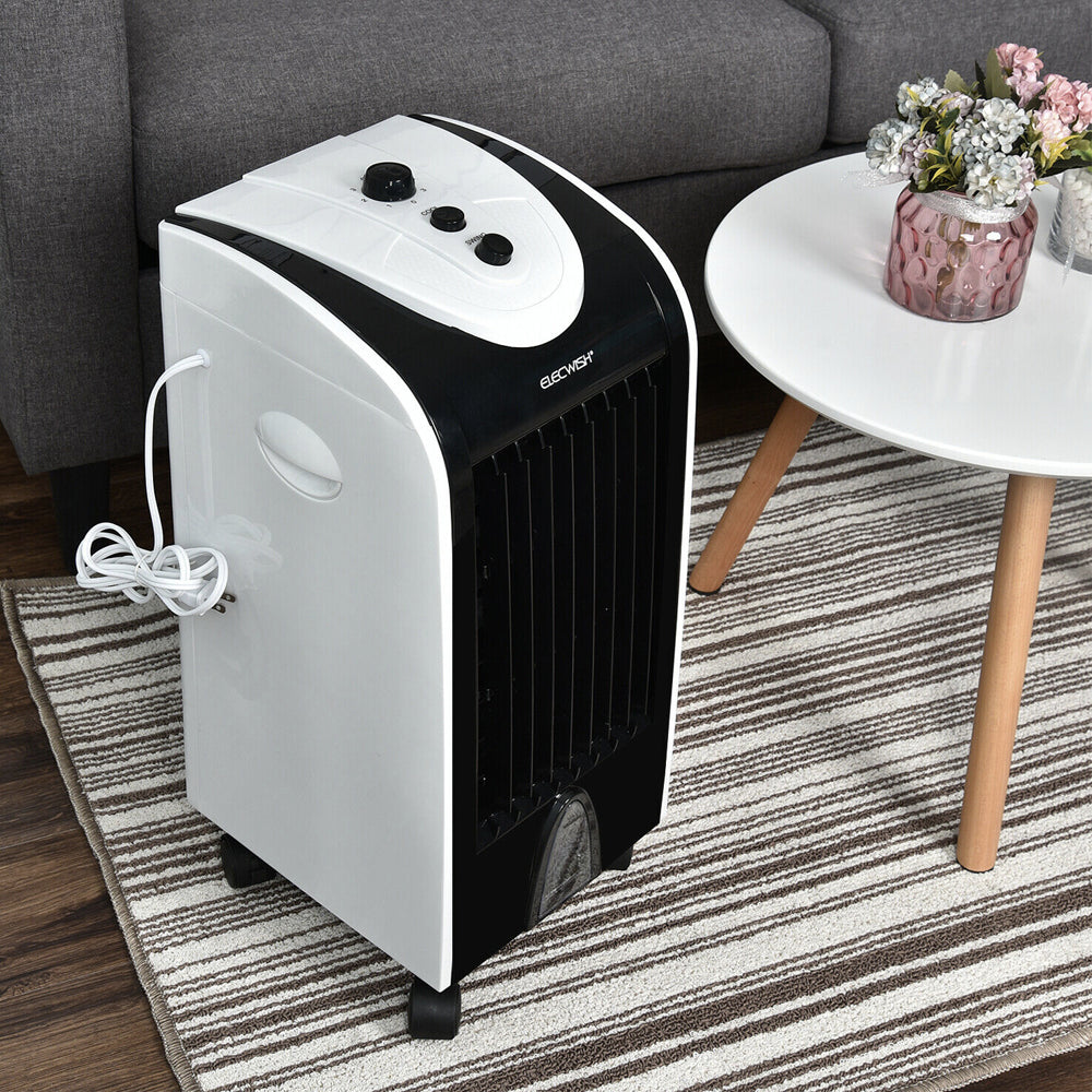 CoolBreeze Portable Air Conditioning Unit with Adjustable Fan Speed and Built-in Humidifier