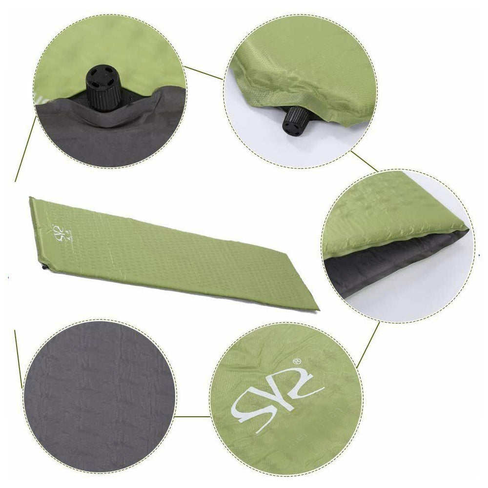 Compact Inflatable Sleeping Pad for Portable Comfortable Rest