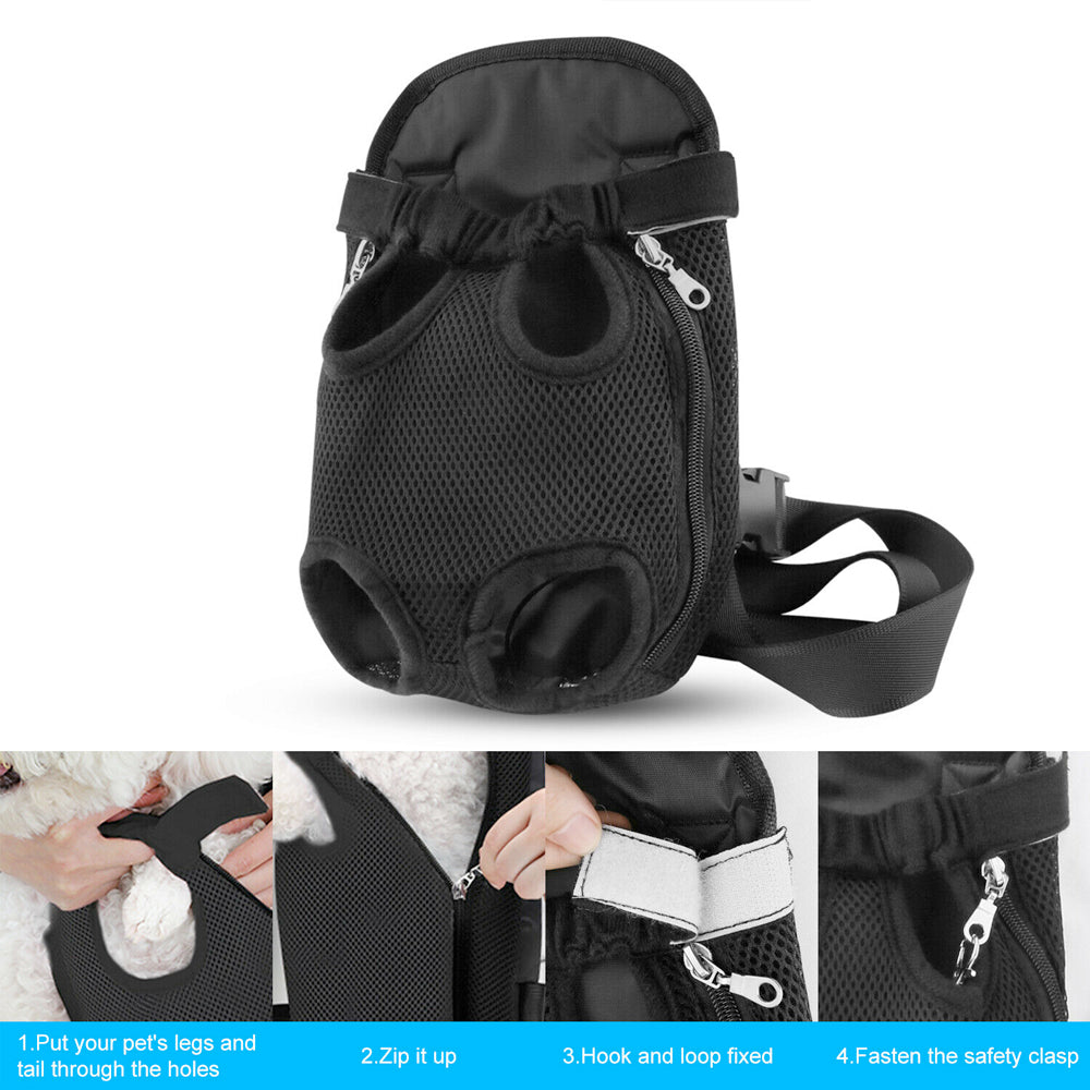 Compact Pet Carryall for Canines and Felines on the Go