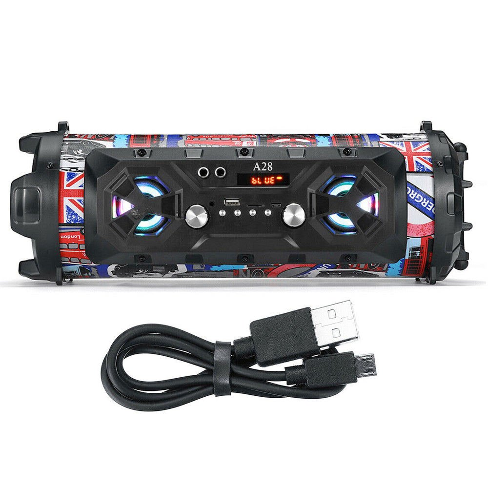 Portable Dragon Bluetooth Speaker with FM Radio Connectivity