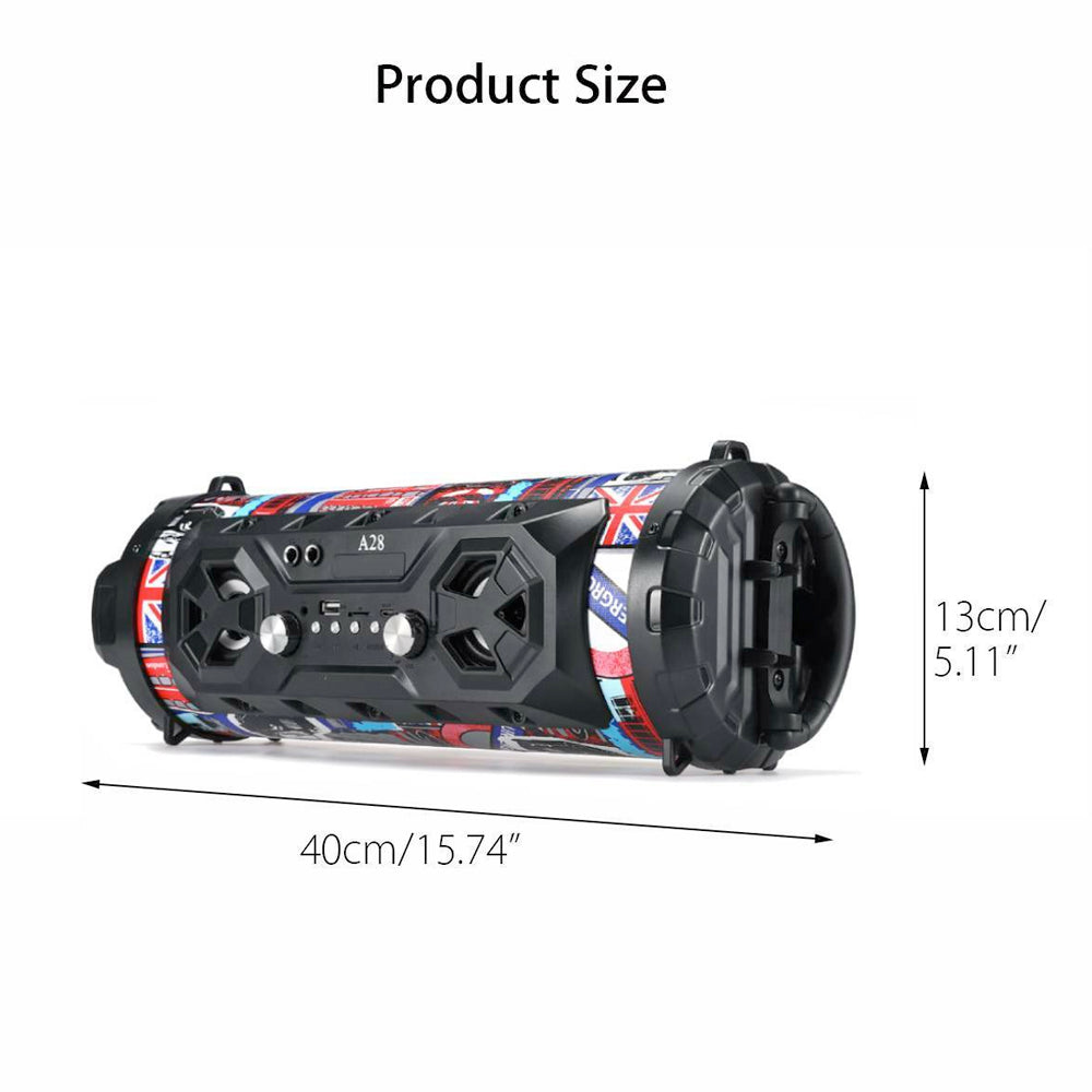 Portable Dragon Bluetooth Speaker with FM Radio Connectivity