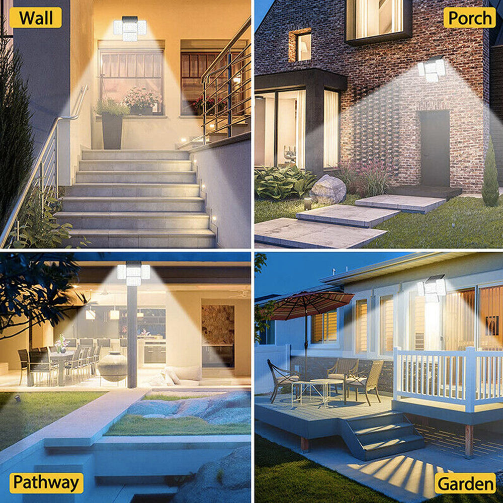 Motion Sensor Solar LED Outdoor Lights