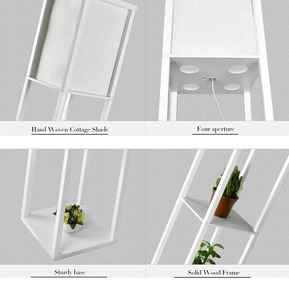 Contemporary White Floor Lamp Lighting